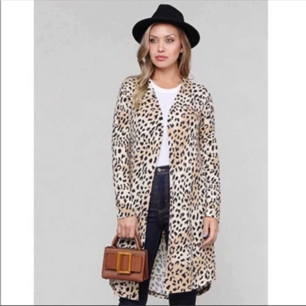 Leopard print cardigan - Picture 12 of 13